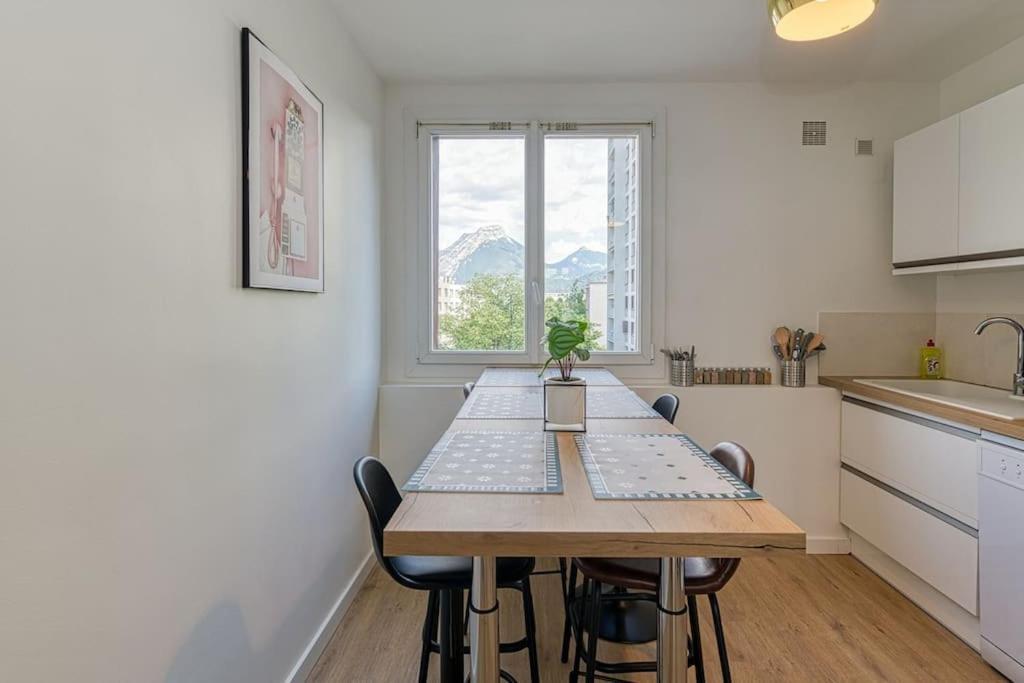 Haut Standing, 4 Ch Dont 2 Sdb Prive, Clim, Fibre Grenoble Buitenkant foto