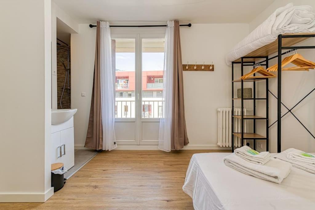 Haut Standing, 4 Ch Dont 2 Sdb Prive, Clim, Fibre Grenoble Buitenkant foto