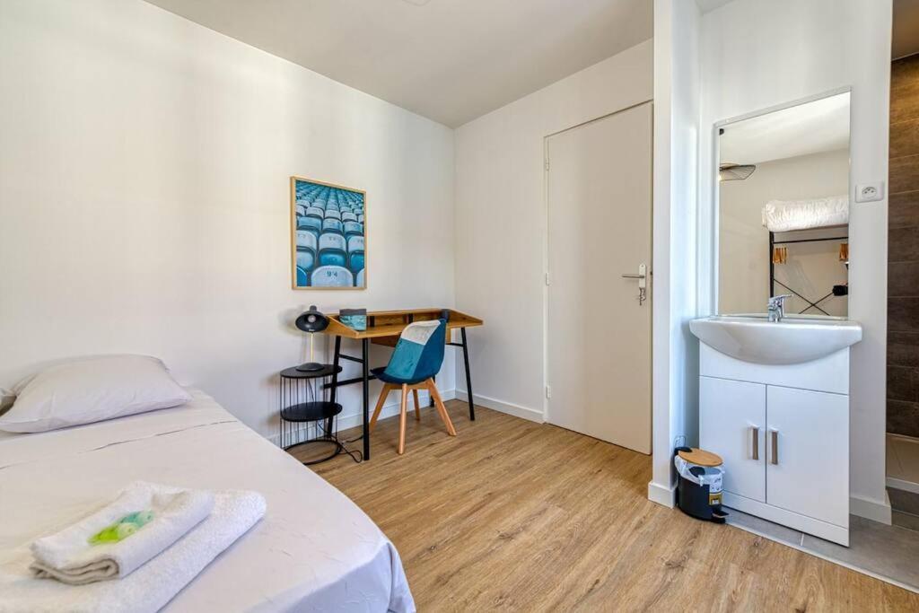 Haut Standing, 4 Ch Dont 2 Sdb Prive, Clim, Fibre Grenoble Buitenkant foto