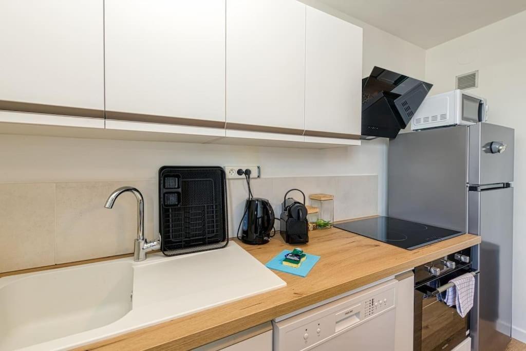 Haut Standing, 4 Ch Dont 2 Sdb Prive, Clim, Fibre Grenoble Buitenkant foto
