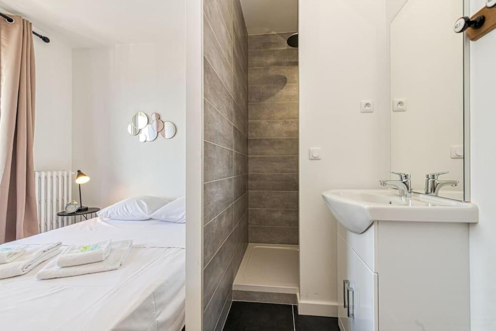 Haut Standing, 4 Ch Dont 2 Sdb Prive, Clim, Fibre Grenoble Buitenkant foto