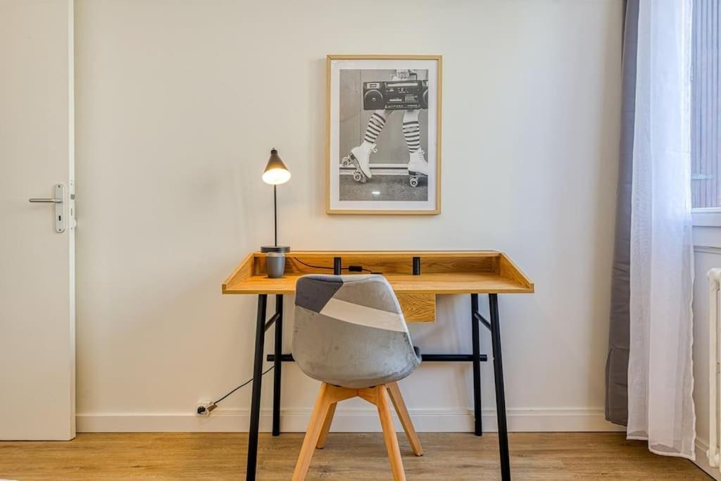 Haut Standing, 4 Ch Dont 2 Sdb Prive, Clim, Fibre Grenoble Buitenkant foto